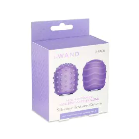 Massaggiatore Vibrante Ondulato in Silicone Petite Silicone Texture Covers Le Wand Petite di Le Wand, Accessori e cappucci pe...