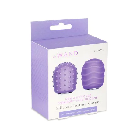 Vibromasseur Vague en Silicone Alourdi Petite Silicone Texture Covers Le Wand Petite de Le Wand, Accessoires et housses de ma...