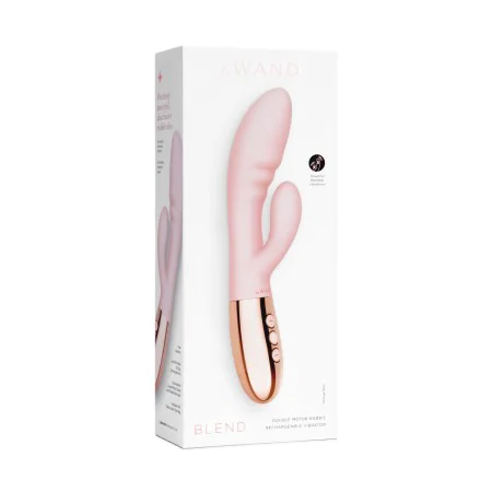 Vibrador Doble Estimulación Le Wand Blend Rose Gold Dorado Rosa Dorado de Le Wand, Vibradores dobles - Ref: S9402898, Precio:...