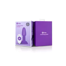 Petit plug anal avec bordure violet B-Vibe 93044 Violet de B-Vibe, Plugs anals - Réf : S9402914, Prix : 100,32 €, Remise : %