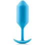 Snug Plug 3 Vert Bleu B-Vibe 96755 de B-Vibe, Plugs anals - Réf : S9402921, Prix : 39,76 €, Remise : %