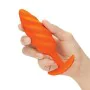 Vibrating Butt Plug B-Vibe Swirl Texture Orange by B-Vibe, Plugs - Ref: S9402935, Price: 55,54 €, Discount: %