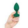 Plug Anal B-Vibe Vibrating Jewel Verde M/L de B-Vibe, Vibradores anales y perineales - Ref: S9402944, Precio: 75,47 €, Descue...