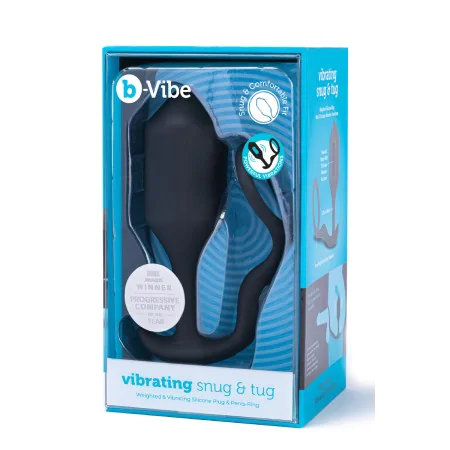 Anal plug B-Vibe Vibrating Snug Black XL by B-Vibe, Rings - Ref: S9402946, Price: 81,28 €, Discount: %