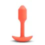 Plug Anal B-Vibe Vibrating Snug Naranja de B-Vibe, Vibradores anales y perineales - Ref: S9402947, Precio: 60,23 €, Descuento: %