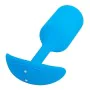 Anal plug B-Vibe Vibrating Snug 3 Blue (3,7 x 13,8 x 1 cm) by B-Vibe, Butterflies - Ref: S9402948, Price: 69,72 €, Discount: %