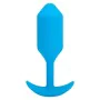 Anal plug B-Vibe Vibrating Snug 3 Blue (3,7 x 13,8 x 1 cm) by B-Vibe, Butterflies - Ref: S9402948, Price: 69,72 €, Discount: %