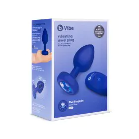 Vibromasseur B-Vibe Vibrating Jewel Bleu Blue marine L/XL de B-Vibe, Vibromasseurs anals et périnéens - Réf : S9402950, Prix ...