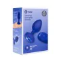 Vibratore B-Vibe Vibrating Jewel Azzurro Blu Marino L/XL di B-Vibe, Vibratori anali e per perineo - Rif: S9402950, Prezzo: 78...