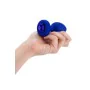 Vibratore B-Vibe Vibrating Jewel Azzurro Blu Marino L/XL di B-Vibe, Vibratori anali e per perineo - Rif: S9402950, Prezzo: 78...