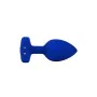 Vibratore B-Vibe Vibrating Jewel Azzurro Blu Marino L/XL di B-Vibe, Vibratori anali e per perineo - Rif: S9402950, Prezzo: 78...