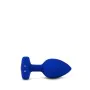 Vibratore B-Vibe Vibrating Jewel Azzurro Blu Marino L/XL di B-Vibe, Vibratori anali e per perineo - Rif: S9402950, Prezzo: 78...