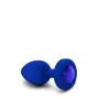 Vibratore B-Vibe Vibrating Jewel Azzurro Blu Marino L/XL di B-Vibe, Vibratori anali e per perineo - Rif: S9402950, Prezzo: 78...