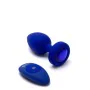 Vibratore B-Vibe Vibrating Jewel Azzurro Blu Marino L/XL di B-Vibe, Vibratori anali e per perineo - Rif: S9402950, Prezzo: 78...