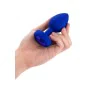 Vibratore B-Vibe Vibrating Jewel Azzurro Blu Marino L/XL di B-Vibe, Vibratori anali e per perineo - Rif: S9402950, Prezzo: 78...