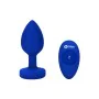 Vibratore B-Vibe Vibrating Jewel Azzurro Blu Marino L/XL di B-Vibe, Vibratori anali e per perineo - Rif: S9402950, Prezzo: 78...