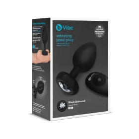 Vibratore B-Vibe Vibrating Jewel Nero XXL di B-Vibe, Vibratori anali e per perineo - Rif: S9402951, Prezzo: 78,38 €, Sconto: %