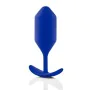 Plug Anal B-Vibe 4 Azul Azul Marinho de B-Vibe, Plugs - Ref: S9402972, Preço: 47,32 €, Desconto: %