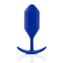 Plug Anal B-Vibe 4 Azul Azul Marinho de B-Vibe, Plugs - Ref: S9402972, Preço: 47,32 €, Desconto: %