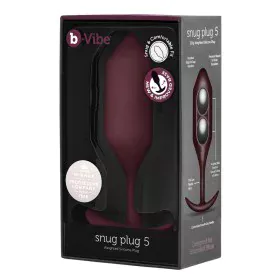 Plug Vibratório Butt B-Vibe 5 Vermelho Grená de B-Vibe, Plugs - Ref: S9402973, Preço: 53,02 €, Desconto: %