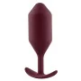 Plug Vibrador Anal B-Vibe 5 Rojo Granate de B-Vibe, Plugs - Ref: S9402973, Precio: 53,02 €, Descuento: %