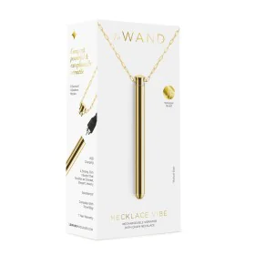 Vibromasseur à boules Le Wand Necklace Pendentif Doré de Le Wand, Vibrateurs réalistes - Réf : S9402983, Prix : 62,00 €, Remi...