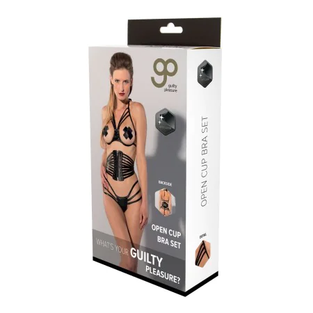 Set di Lingerie Guilty Pleasure Nero (XXL) di Guilty Pleasure, Completi intimi - Rif: S9403303, Prezzo: 32,36 €, Sconto: %