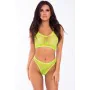 Ensemble de Lingerie Pink Lipstick Vert (M/L) de Pink Lipstick, Ensembles sexy - Réf : S9403497, Prix : 12,75 €, Remise : %