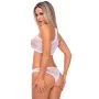 Underwear Set Pink Lipstick White (S/M) by Pink Lipstick, Lingerie Sets - Ref: S9403500, Price: 16,35 €, Discount: %