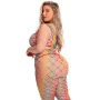 Bodystocking Pink Lipstick Multicolor (XL) de Pink Lipstick, Meias - Ref: S9403513, Preço: 18,14 €, Desconto: %