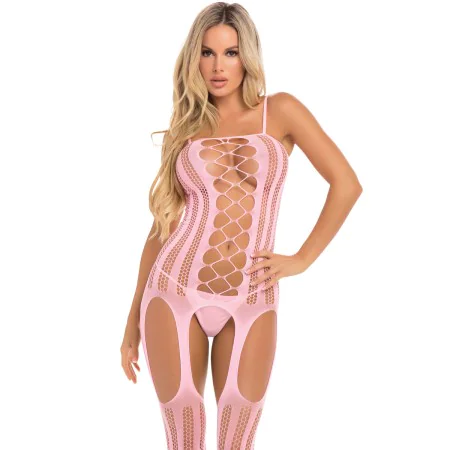 Bodystocking Pink Lipstick Pink (One size) by Pink Lipstick, Hosiery - Ref: S9403685, Price: 15,55 €, Discount: %