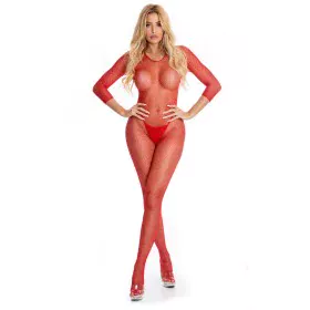 Bodystocking Pink Lipstick Red (M/L) by Pink Lipstick, Hosiery - Ref: S9403699, Price: 12,57 €, Discount: %