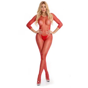 Bodystocking Pink Lipstick Rot (S/M) von Pink Lipstick, Strumpfwaren - Ref: S9403700, Preis: 12,57 €, Rabatt: %