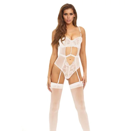 Leotard Bombshell Boudoir White L by Bombshell Boudoir, Teddies & Bodysuits - Ref: S9403858, Price: 20,58 €, Discount: %