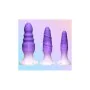 Anal plug XR Purple Silicone Set 3 Pieces by XR, Plugs - Ref: M0400433, Price: 24,55 €, Discount: %