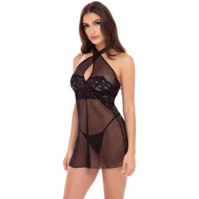 Baby doll René Rofé Nero M/L di René Rofé, Babydoll e négligé - Rif: S9404022, Prezzo: 16,40 €, Sconto: %