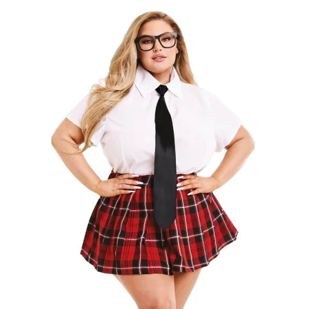 Costume Érotique Teacher’s Pet School Girl Rouge Queen size de Teacher’s Pet, Costumes - Réf : S9404334, Prix : 40,39 €, Remi...