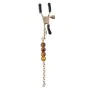 Nipple Clamps Chain Sportsheets Amber Beaded by Sportsheets, Clips - Ref: S9404379, Price: 6,56 €, Discount: %