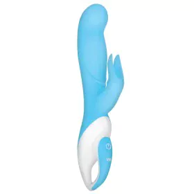 Vibratore per il Punto-G Evolved Rabbit Azzurro di Evolved, Vibratori G-Spot - Rif: S9404500, Prezzo: 27,87 €, Sconto: %