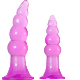 Anal plug Adam & Eve Jelly Butt Pink 2 Pieces by Adam & Eve, Plugs - Ref: S9404556, Price: 11,85 €, Discount: %