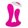 Double Penetration Stroker Masturbator mit doppelter Öffnung (Anus und Schamlippenform) Adam & Eve Rosa von Adam & Eve, Doppe...