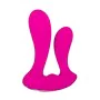 Double Penetration Stroker Masturbator mit doppelter Öffnung (Anus und Schamlippenform) Adam & Eve Rosa von Adam & Eve, Doppe...