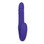 Masseur Double Pénétration Adam & Eve Ultimate Thrusting Strapless Violet de Adam & Eve, Godemichets double dong - Réf : S940...