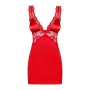 Camisa & Tanga Secred S/M Obsessive Secred chemise Vermelho de Obsessive, Camisolões - Ref: M0400600, Preço: 20,97 €, Descont...