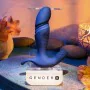 Vibrador Anal Cassini Preto Gender X Azul de Gender X, Vibradores anais e perineais - Ref: S9404808, Preço: 53,58 €, Desconto: %