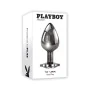 Plug Anal Playboy Argenté de Playboy, Plugs anals - Réf : S9404841, Prix : 16,82 €, Remise : %