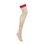 Bas Obsessive Rouge S/M de Obsessive, Bonneterie - Réf : M0400619, Prix : 6,53 €, Remise : %