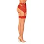 Bas Obsessive Rouge S/M de Obsessive, Bonneterie - Réf : M0400619, Prix : 6,53 €, Remise : %