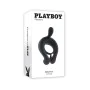 Anneau Pénis Playboy Noir de Playboy, Anneaux de pénis - Réf : S9404867, Prix : 42,97 €, Remise : %