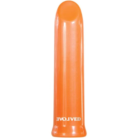 Mini-Vibrator Evolved Lip Service Orange by Evolved, Bullet and egg vibrators - Ref: S9404896, Price: 18,57 €, Discount: %